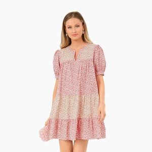 Tuckernuck | Multi Pink Floral Hana Mini Dress | Hyacinth House | Small